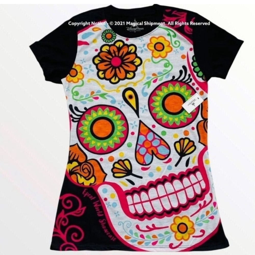 Disney Parks - Epcot World Showcase Calavera Tee